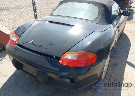 2001 Porsche Boxster from USA, damaged, VIN WP0CA29881U623665